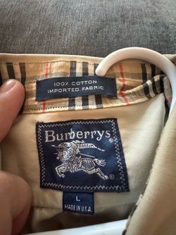 Burberrys Vintage Jacket Size Large
