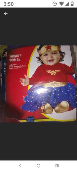 wonder woman baby 6 to 12 months