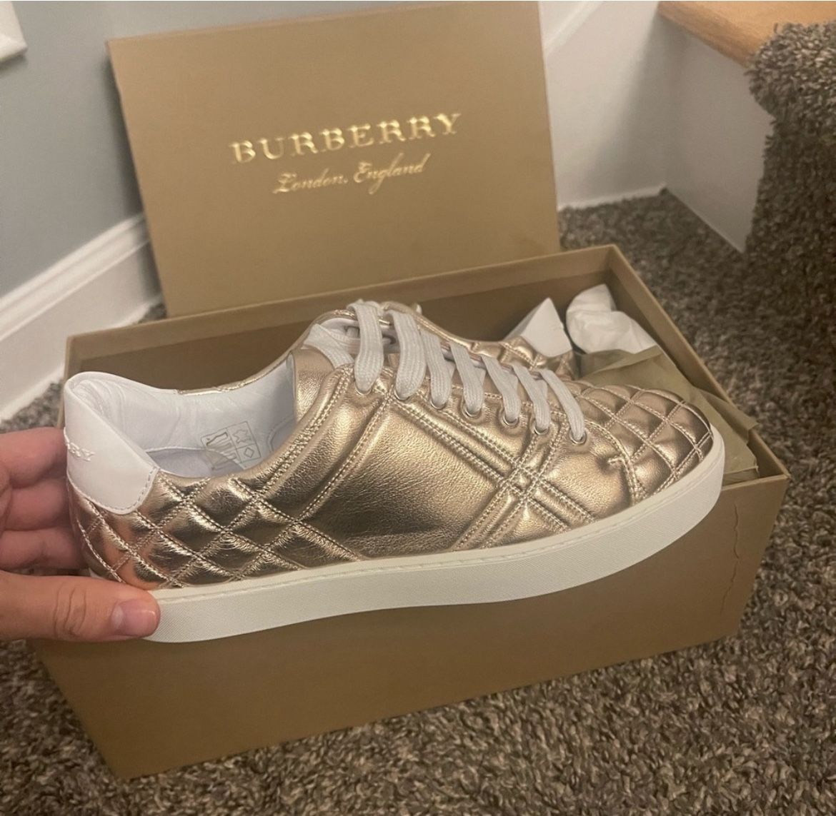 Burberry Sneakers Size 7