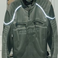 Harley Davidson Breathable Leather Riding Jacket 