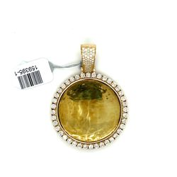 10kt Gold Diamond Picture Pendant 19.10grams 159395 1