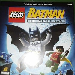 The Lego Batman Video Game Xbox One & Xbox 360