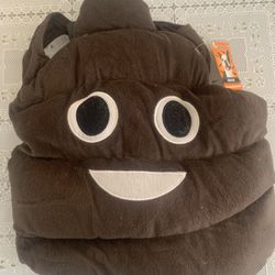SimplyDog Brown Poop Emoji Costume