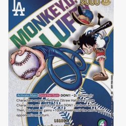 buying dodgers luffy sealed $900