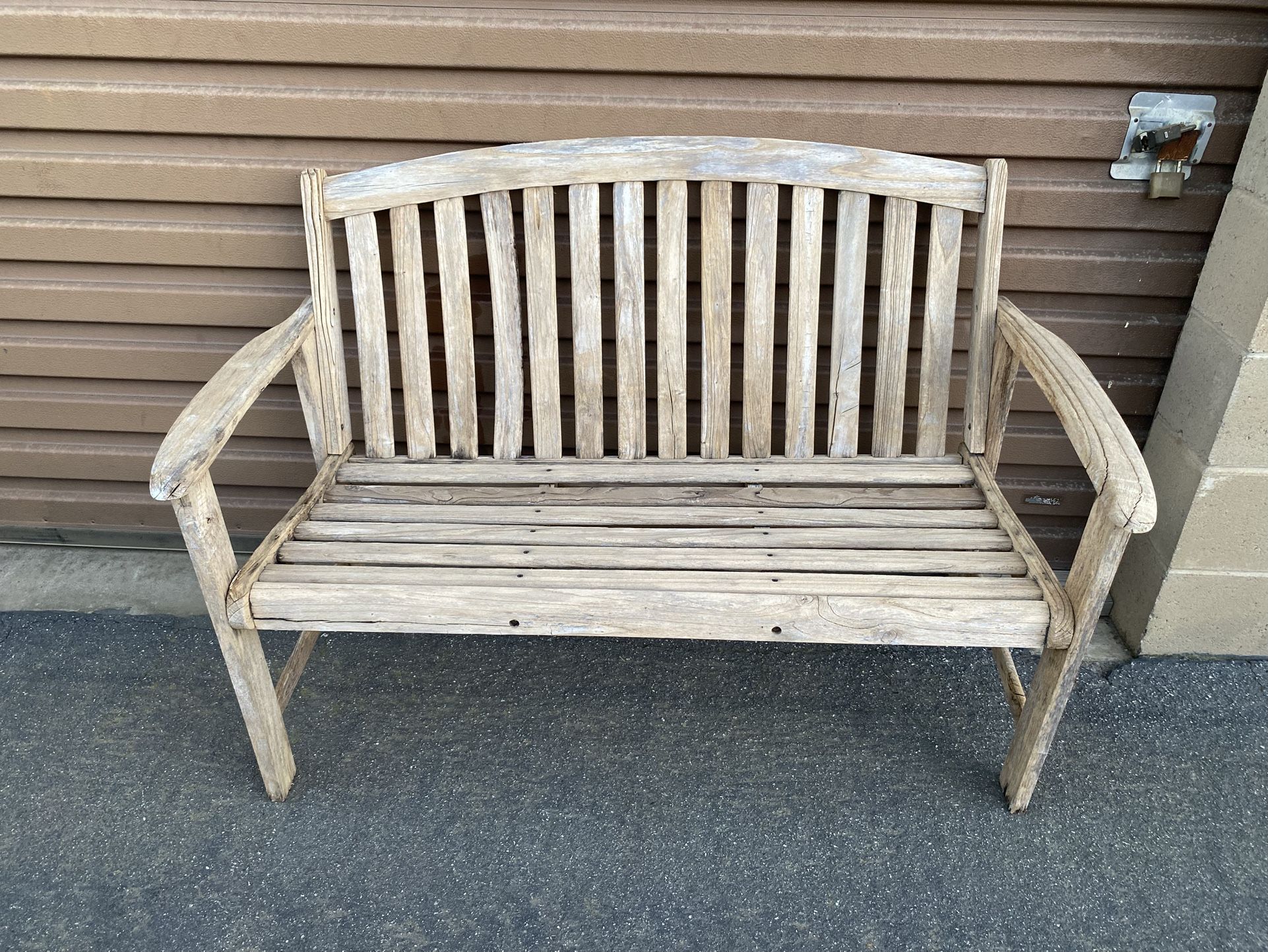 Wood Bench