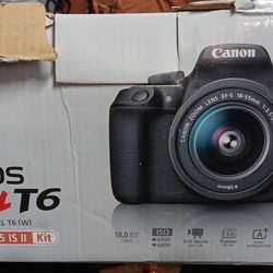 Canon T6 Camera