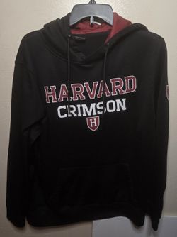 Harvard Crimson Newspaper Pullover Hoodie Sz Large Ivy League Univerity Alumni 