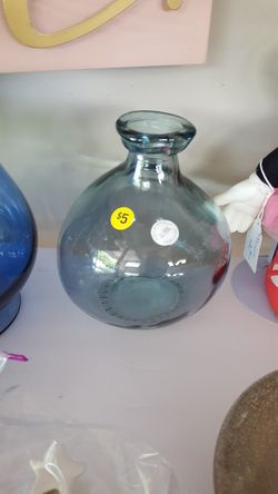 Blue new vase