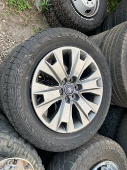 Ford F-150 20” wheels and tires