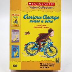 Scholastic Video Collection: Curious George Rides A Bike.....and More Storybook Classics 3 DVD Box Set 