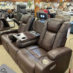 $16 Down Payment Power Reclining Sofa 