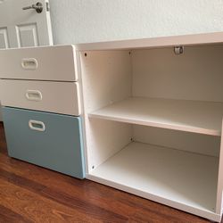 3-Drawers 2-shelves Chest