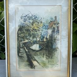 Water Color  Painting Frame 
