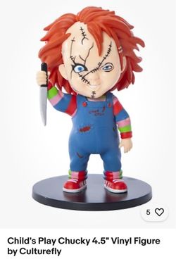 Rare Culturefly Good Guys Chucky Child's Play 4.5 Inch Vinyl Figure