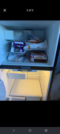 GE fridge works great super cold with ice maker