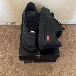 Supreme Nike Air Force 1 Low Black 