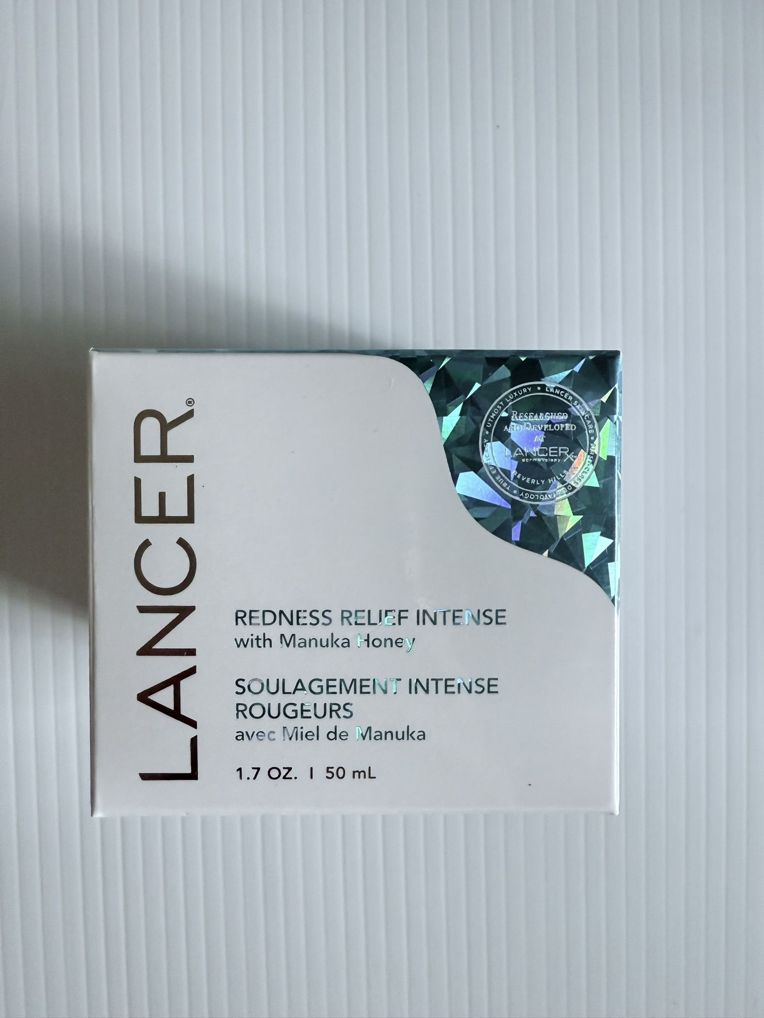 Lancer Skincare Redness Relief Intense Manuka Honey Anti-Aging Face Cream New