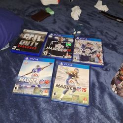 Madden 15 16 17 18 Ps4 Call Of Duty Vanguard Ps5