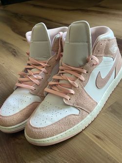 Size 15 Air Jordan 1 SE Mid Legend Pink fn5215-161