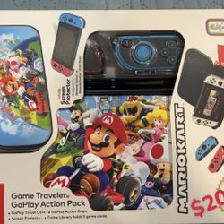 Nintendo Switch Game Traveler GoPlay Action Pack