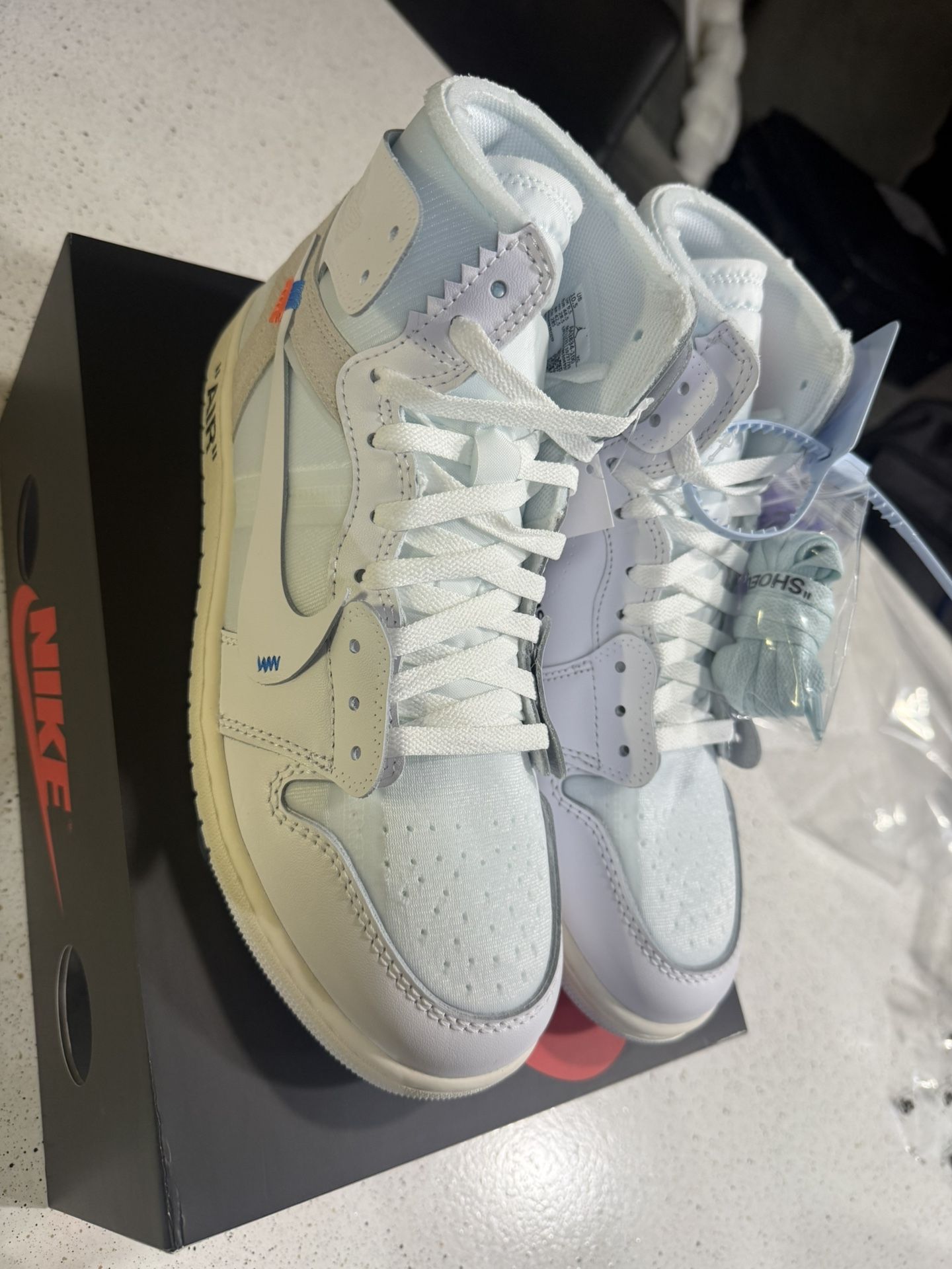 Virgil Abloh Archive x Air Jordan 1 Retro High OG 'Alaska'