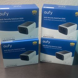 4 Eufy Solar Security Camera S220  Brand New u