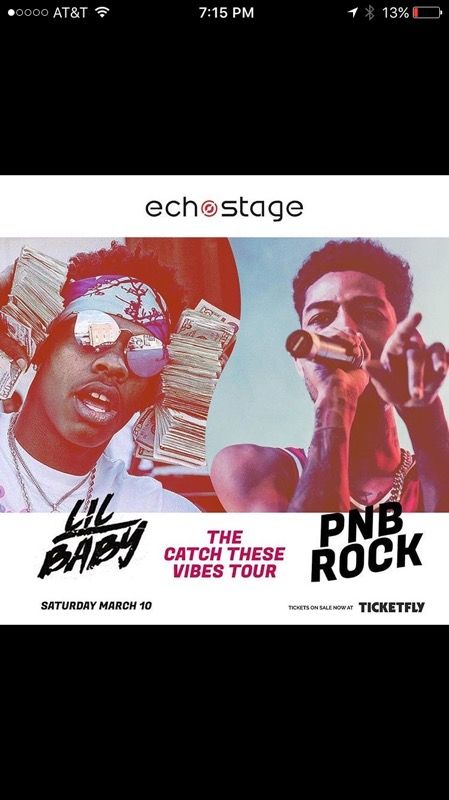 PNB Rock & Lil Baby Live Catch These Vibes Tour