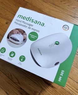 Medisana Cordless Hand Massager with Heat & Compression – Brand New