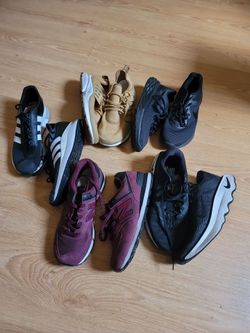 Shoe bundle nikes and adidas new balance