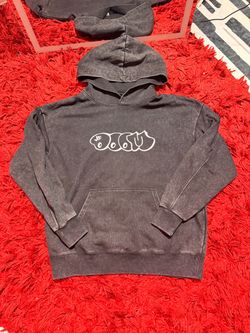 MF DOOM Doomsday Graphic Hoodie Medium Washed Black