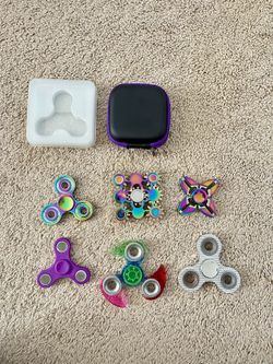 🌀 6 Fidget Spinners – Premium Bundle!