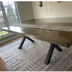Hand Made dining room table