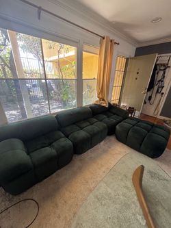 Wide Modular L-Shape Sofa