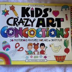 Like New Kids Crazy Art Book $5