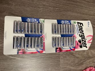 Pack of 2 Energizer Ultimate Lithium 18 AA Single Use Batteries