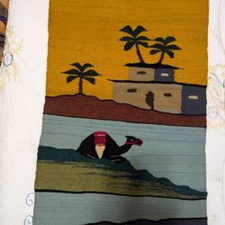 Authentic Egyptian Wool Decorative Rug