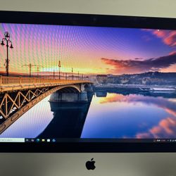 Apple iMac 18 2017 Excellent Condition With Windows Operating 