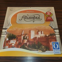 2003 Alhambra Board Game By Dirk Henn Queen Games made in Netherlands