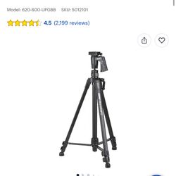 Camera Tripods – Multiple Sizes (50″ / 58″ / 61″/ 70″)