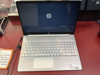 Ho 15” Windows 11 ,  256gb.  8 Gb. Ram  Intel I3  1.2ghz $330