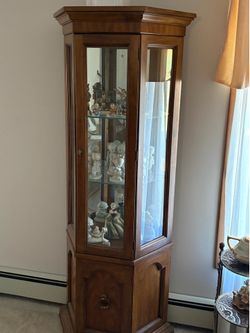 Curio display case
