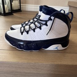 Jordan 9 Pearl Blue, Mens size 12