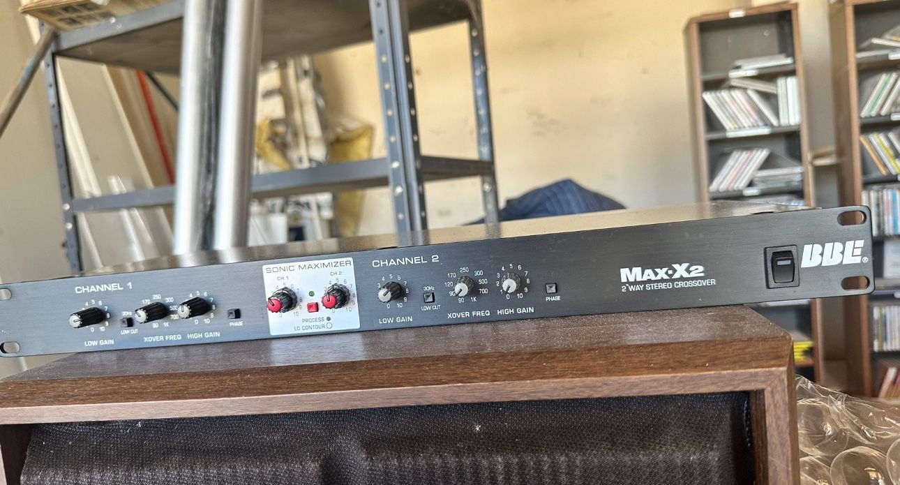 BBE Max X2 stereo Crossover With Sonic Maximiser