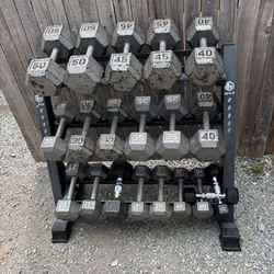 Dumbbells 5-50 Lbs 