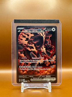 Pokemon Prismatic Evolutions Bloodmoon Ursaluna Ex