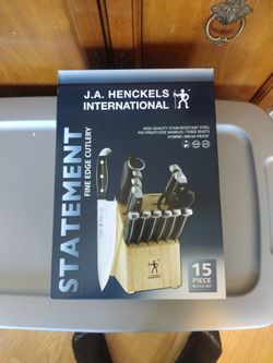 J.A. Henckels International "Statement" 15-Piece Knife Block Set