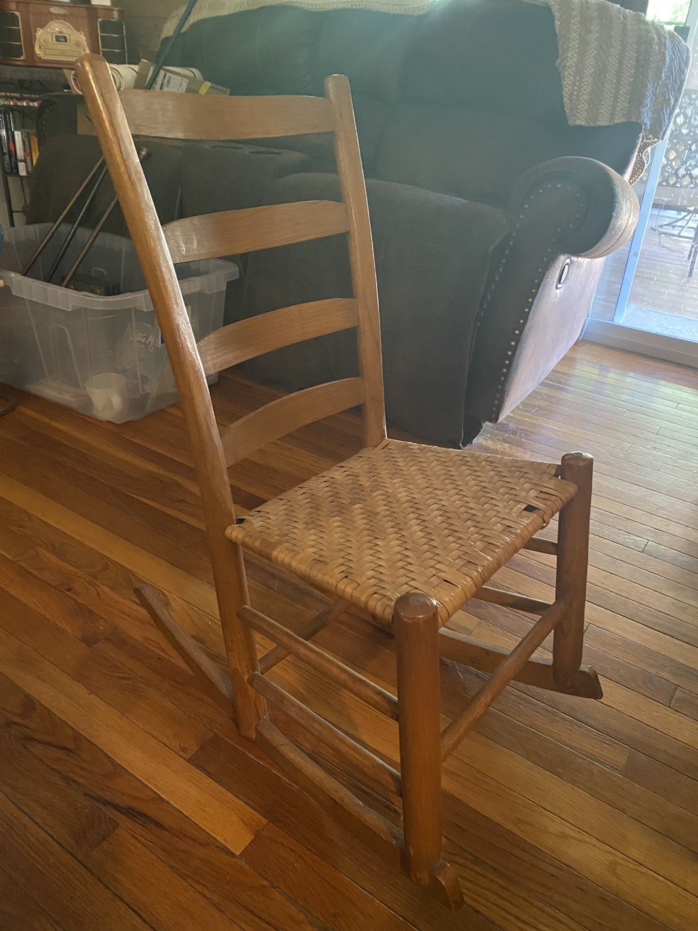 Vintage Handcrafted Child’s Rocking Chair