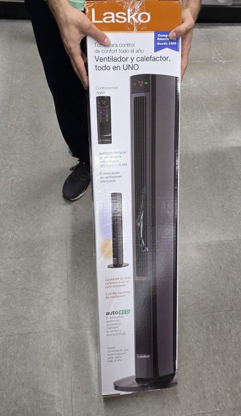 LASKO Tower Fan and Space Heater
