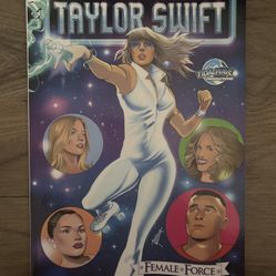 Taylor Swift Comic Book - Female Force Dazzler Homage Variant Swifties NEW