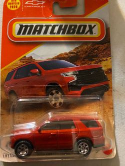 2020 Chevy Tahoe matchbox